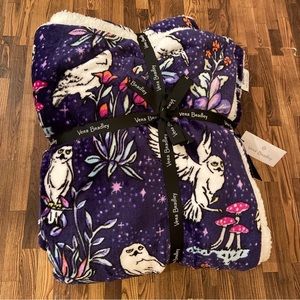 Vera Bradley Harry Potter Forbidden Forest Ditsy Cozy Life Throw Blanket 72 X 50